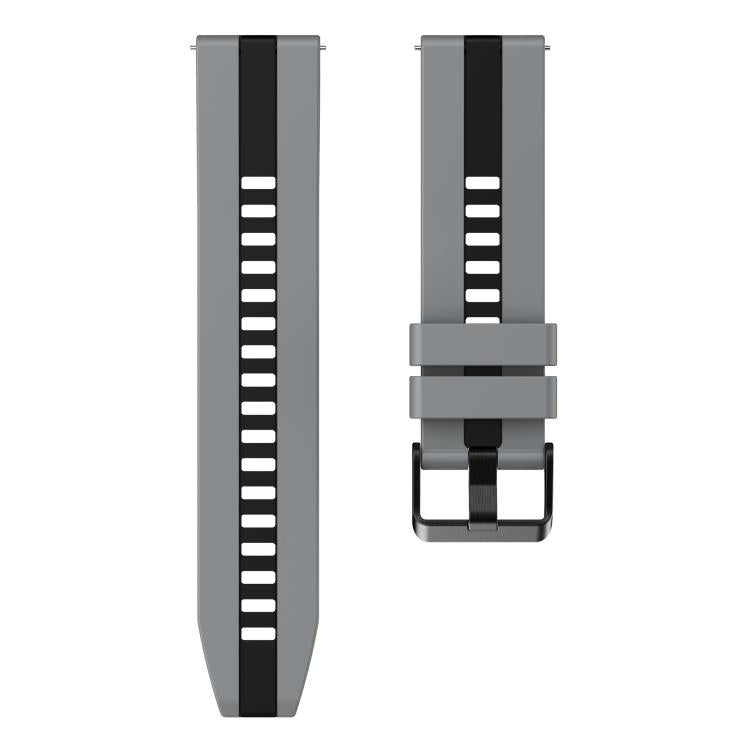 For Nothing CMF Watch 3 Pro Vertical Two Color Silicone Sports Watch Band