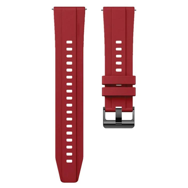 For Nothing CMF Watch 3 Pro Black Buckle Solid Color Silicone Watch Band