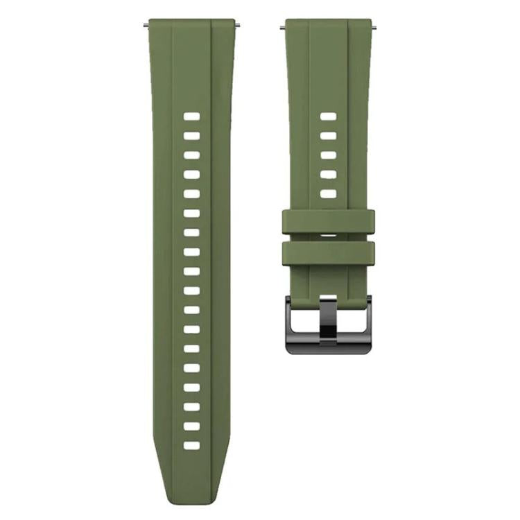 For Nothing CMF Watch 3 Pro Black Buckle Solid Color Silicone Watch Band