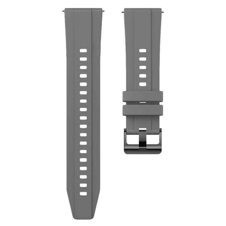 For Nothing CMF Watch 3 Pro Black Buckle Solid Color Silicone Watch Band