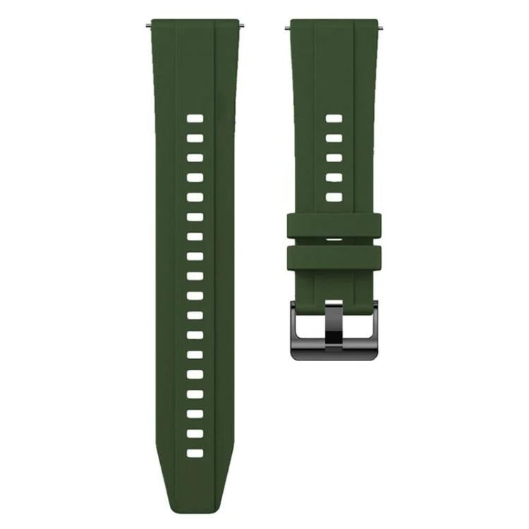 For Nothing CMF Watch 3 Pro Black Buckle Solid Color Silicone Watch Band