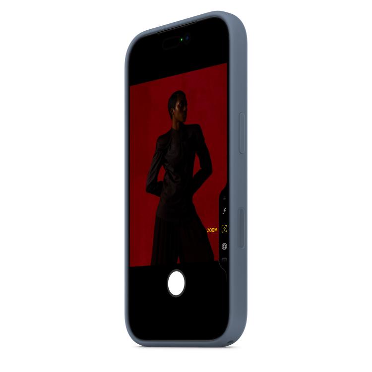 For iPhone 17 Pro Official Lanyard Hole Liquid Silicone Phone Case