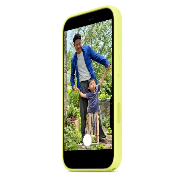 For iPhone 17 Official Lanyard Hole Liquid Silicone Phone Case