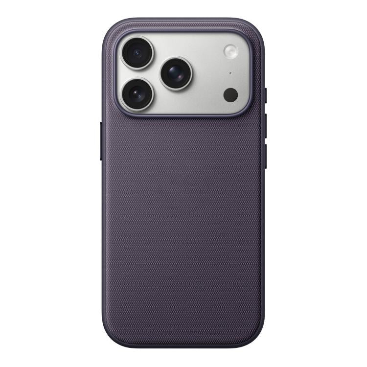 For iPhone 17 Pro Official Tech Fabric Texture Side-Stick TPU Magsafe Phone Case with AI Camera Button