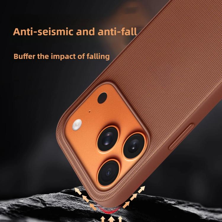 For iPhone 17 Pro Max Official Tech Fabric Texture Side-Stick TPU Magsafe Phone Case with AI Camera Button