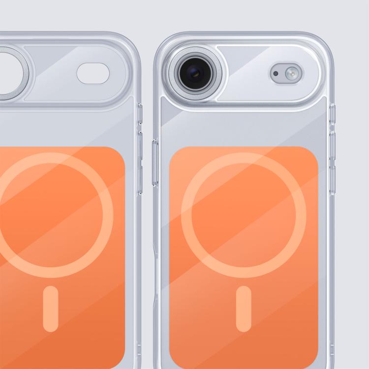 For iPhone Air Kalebol Transparent Magnetic MagSafe Skin Feel Phone Case