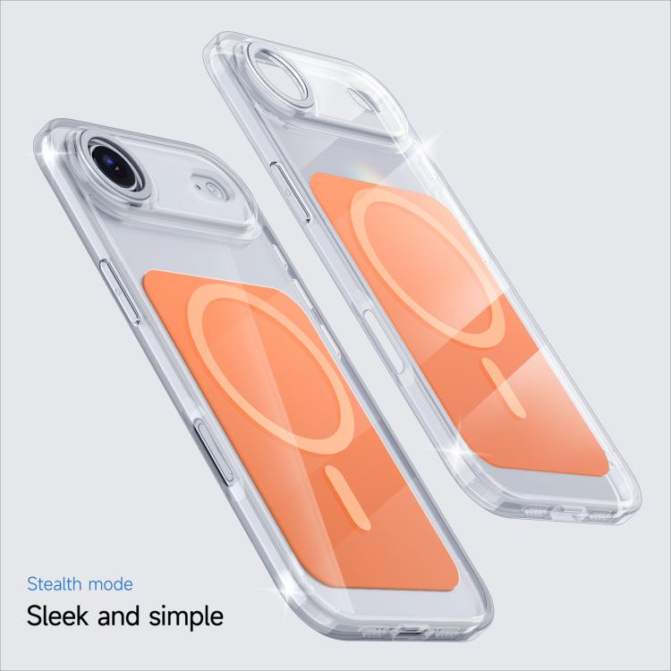 For iPhone Air Kalebol Transparent Magnetic MagSafe Skin Feel Phone Case