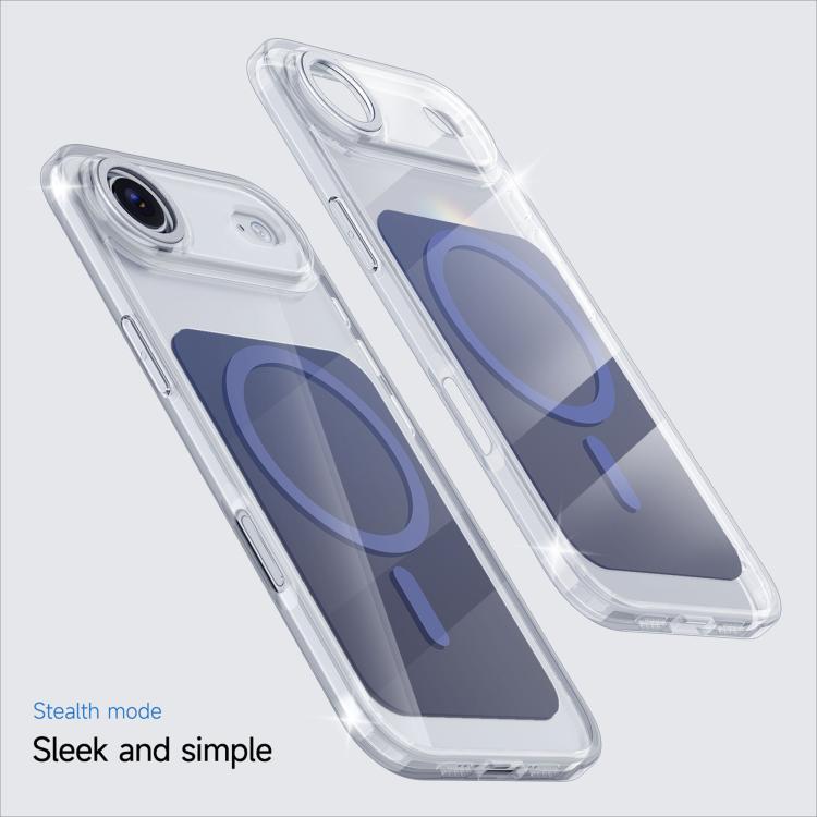 For iPhone Air Kalebol Transparent Magnetic MagSafe Skin Feel Phone Case