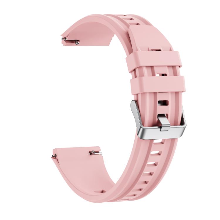 For Huawei Watch GT 6 Pro Seamless Connection Dual Groove Non-porous Solid Color Silicone Watch Band