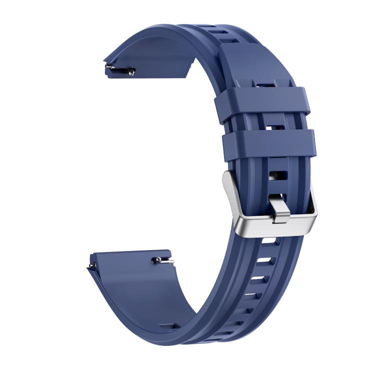 For Huawei Watch GT 6 Pro Seamless Connection Dual Groove Non-porous Solid Color Silicone Watch Band