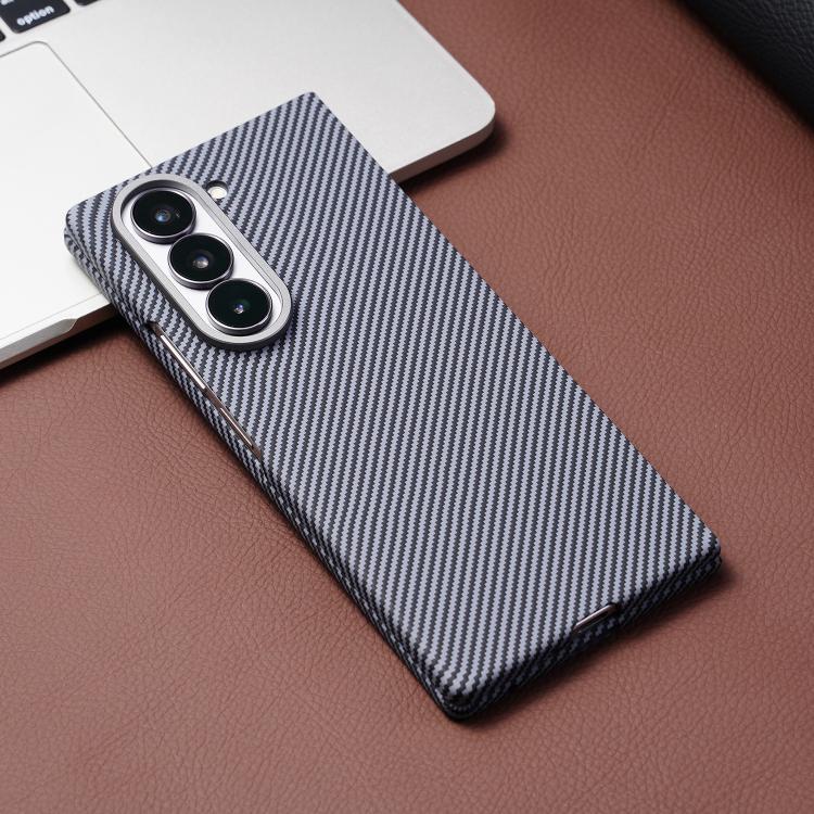 For Samsung Galaxy Z Fold7 5G Carbon Fiber MagSafe Phone Case with Film