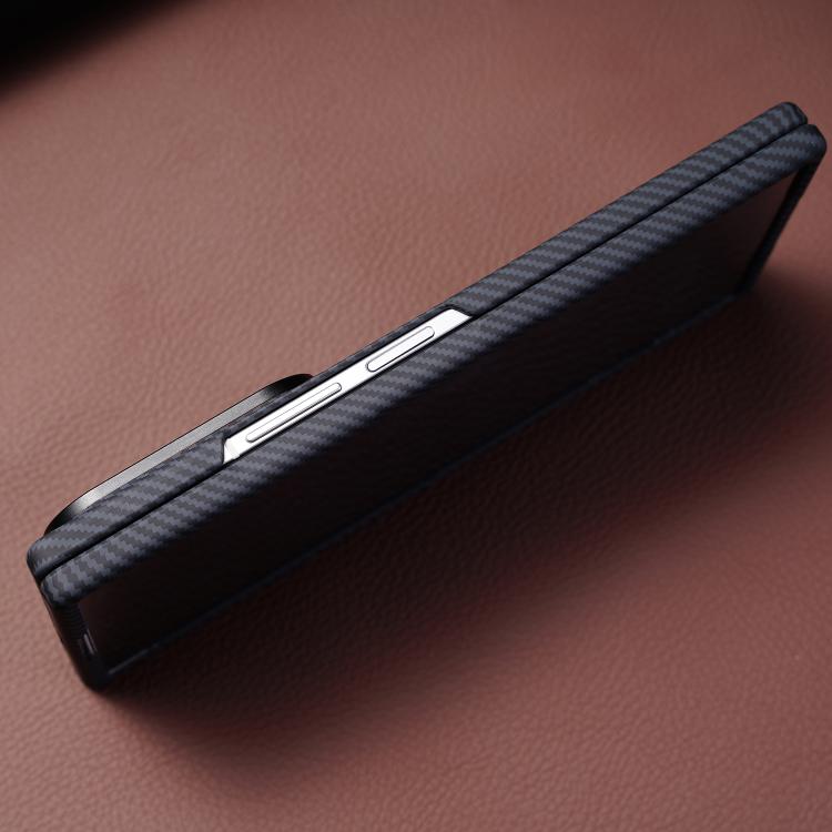 For Samsung Galaxy Z Fold7 5G Carbon Fiber MagSafe Phone Case with Film