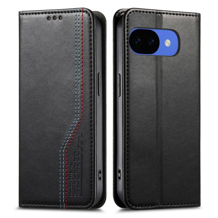 For Google Pixel 10a Elastic Wristband Magnetic Suction Leather Phone Case