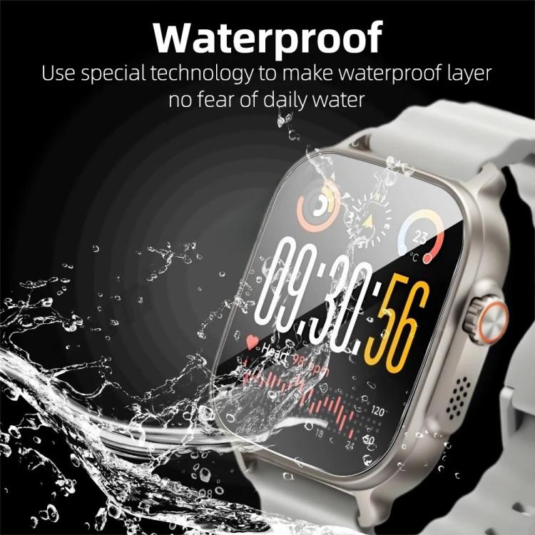 For Realme Watch 5 High-Aluminium HD Tempered Glass Watch Screen Protector Film