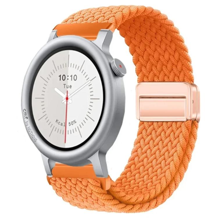 For Nothing CMF Watch 3 Pro Magnetic Buckle Nylon Braid Watch Band