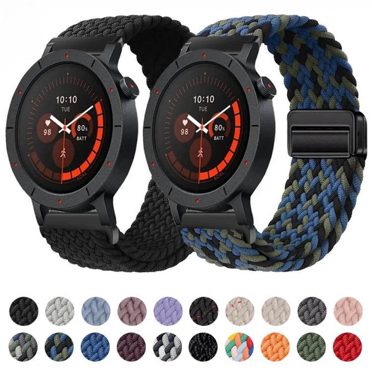 For Nothing CMF Watch 3 Pro Magnetic Buckle Nylon Braid Watch Band