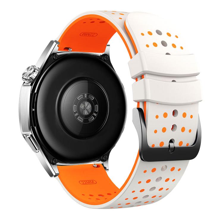 22mm Starry Sky Two Color Silicone Watch Band