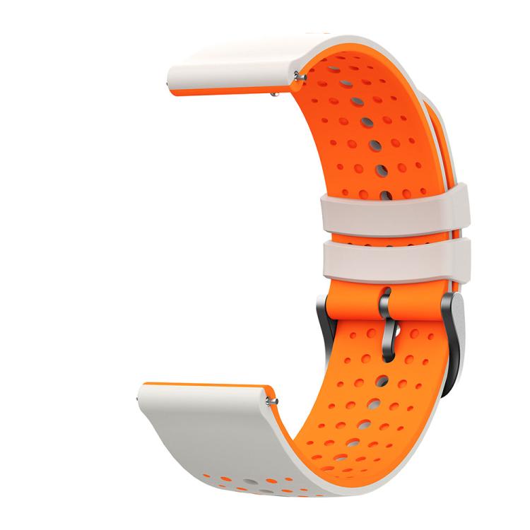 22mm Starry Sky Two Color Silicone Watch Band