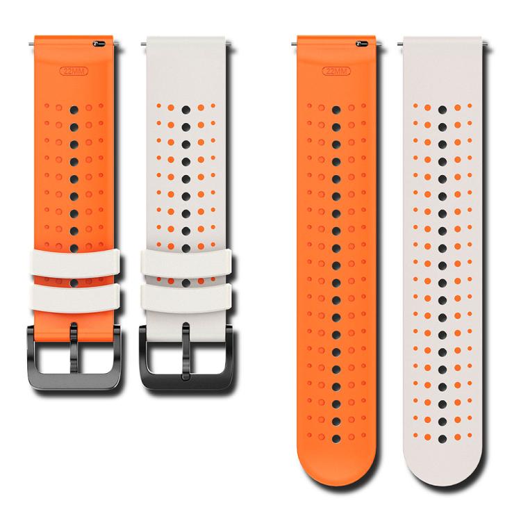 22mm Starry Sky Two Color Silicone Watch Band
