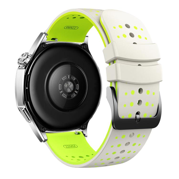 22mm Starry Sky Two Color Silicone Watch Band