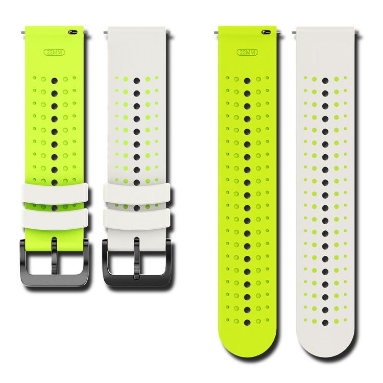 22mm Starry Sky Two Color Silicone Watch Band