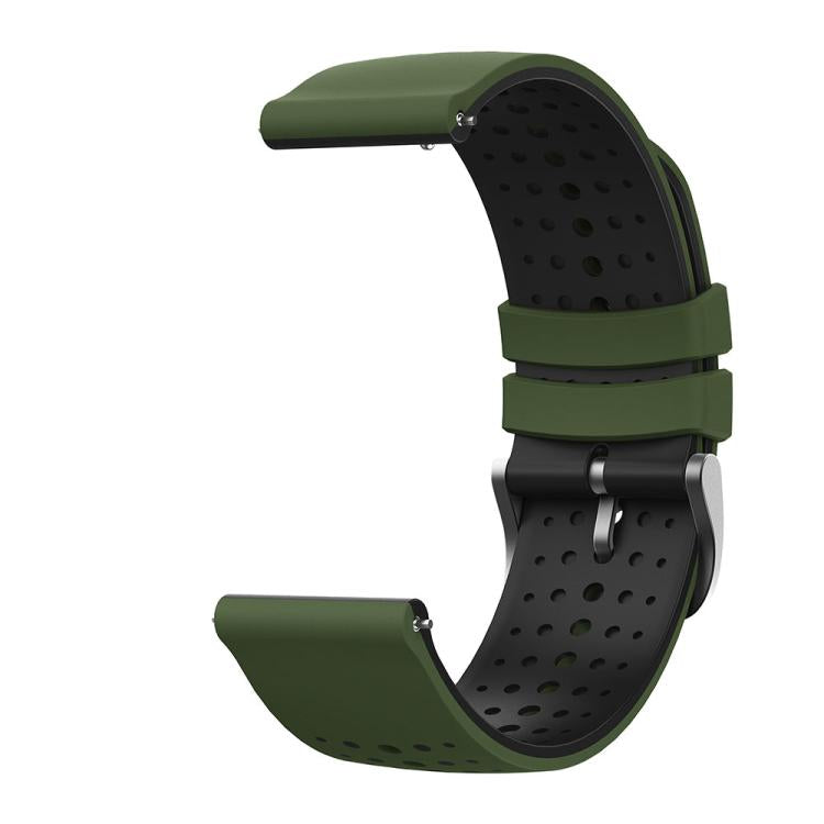22mm Starry Sky Two Color Silicone Watch Band