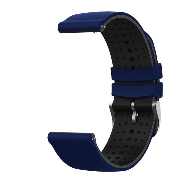 22mm Starry Sky Two Color Silicone Watch Band