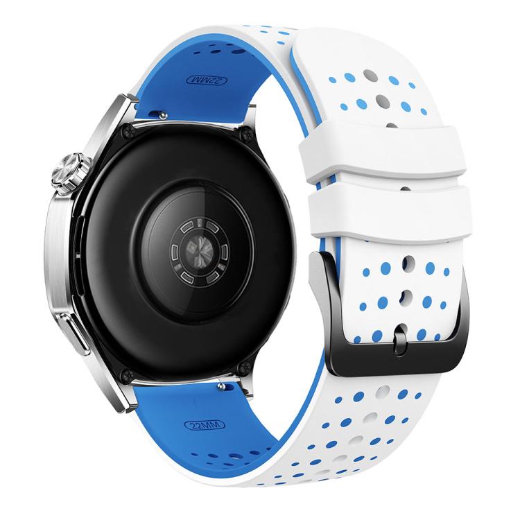 22mm Starry Sky Two Color Silicone Watch Band