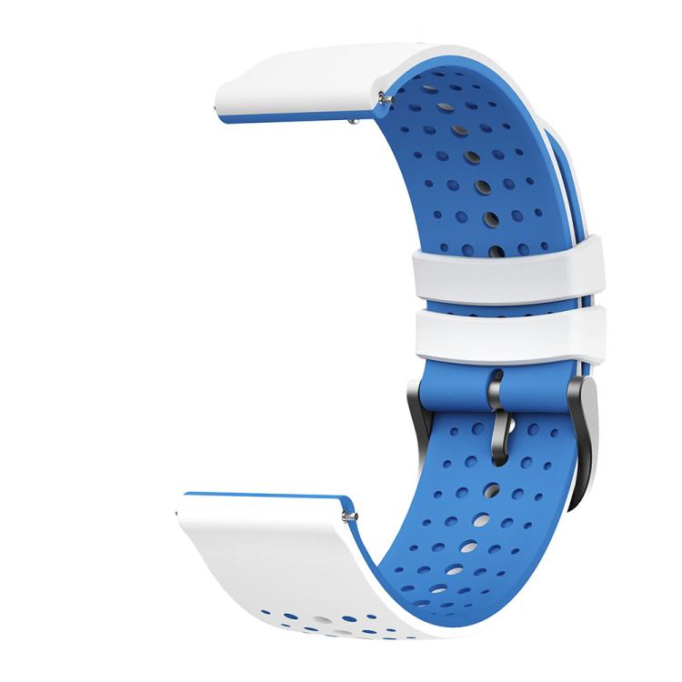 22mm Starry Sky Two Color Silicone Watch Band