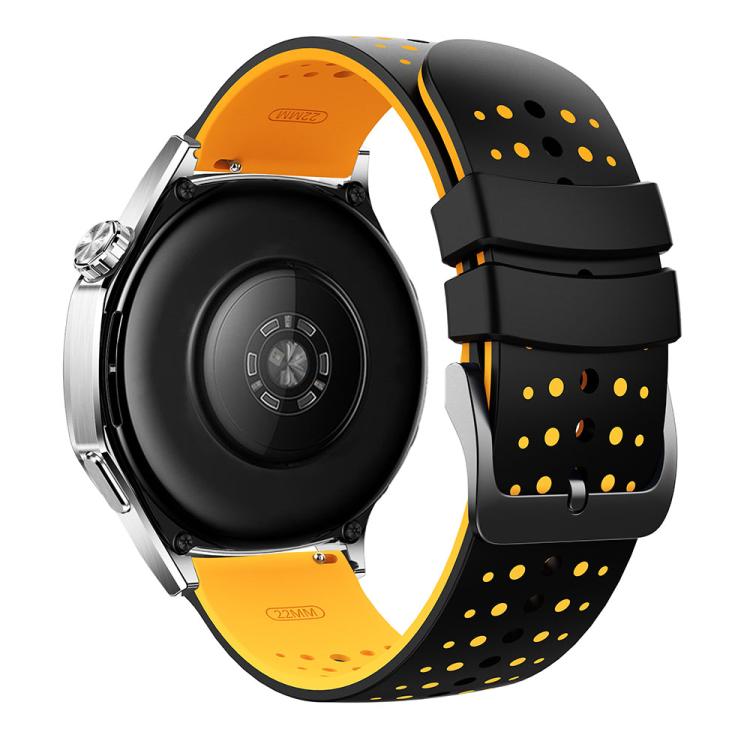 22mm Starry Sky Two Color Silicone Watch Band