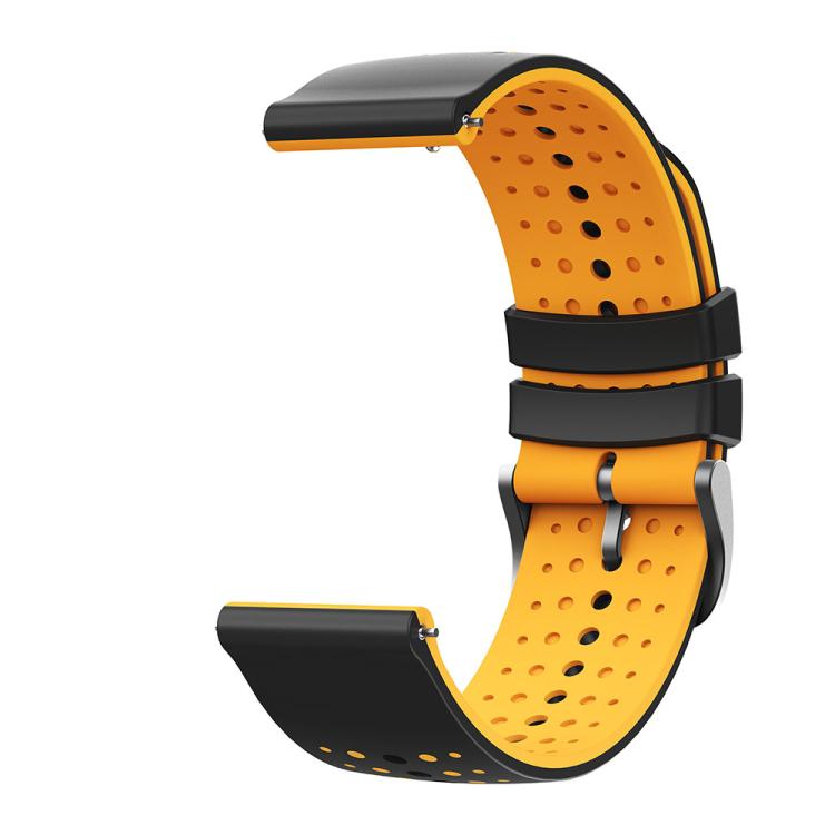 22mm Starry Sky Two Color Silicone Watch Band