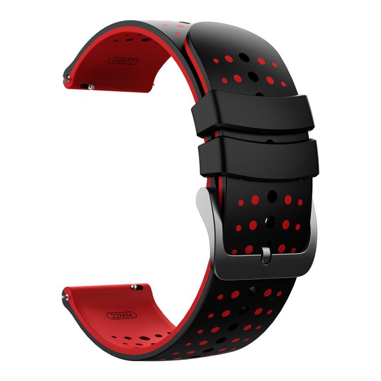 22mm Starry Sky Two Color Silicone Watch Band