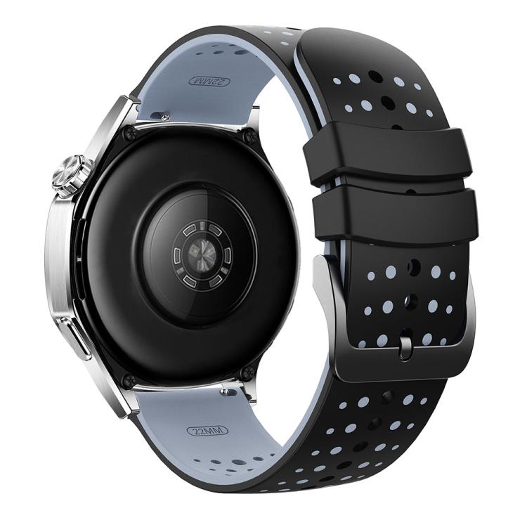 22mm Starry Sky Two Color Silicone Watch Band