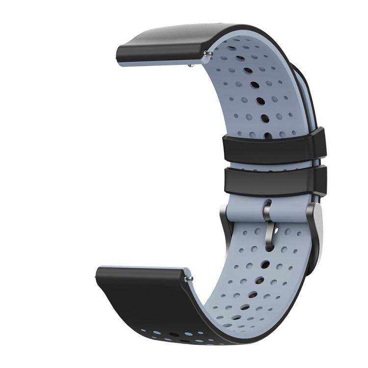 22mm Starry Sky Two Color Silicone Watch Band