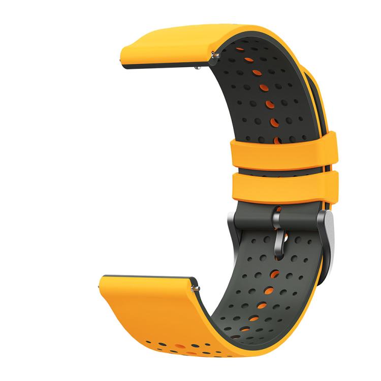 22mm Starry Sky Two Color Silicone Watch Band
