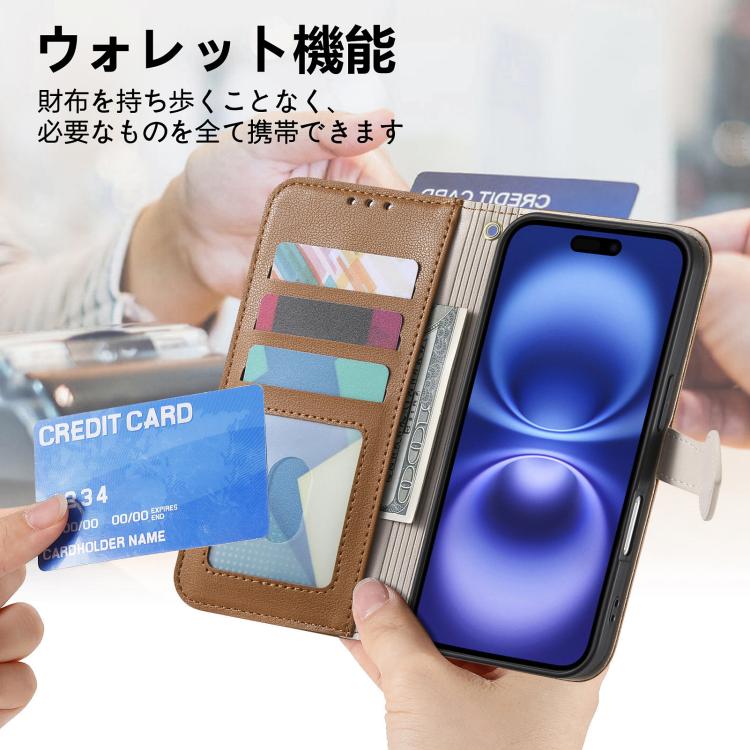 For iPhone 16 Leaf Buckle Zipper Wallet Leather Phone Case with Strap