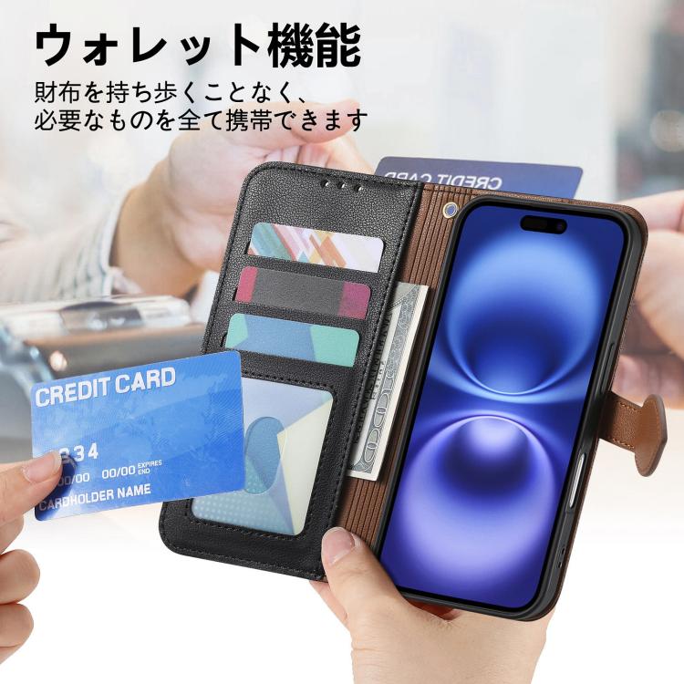For iPhone 16 Leaf Buckle Zipper Wallet Leather Phone Case with Strap