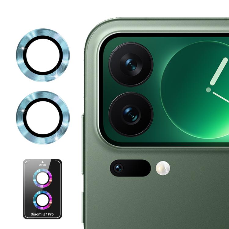 For Xiaomi 17 Pro ENKAY Hat-Prince 9H Rear Camera Lens Aluminium Alloy Tempered Glass Film