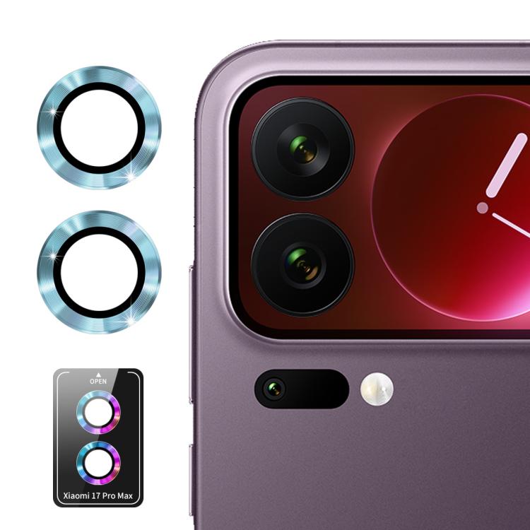 For Xiaomi 17 Pro Max ENKAY Hat-Prince 9H Rear Camera Lens Aluminium Alloy Tempered Glass Film