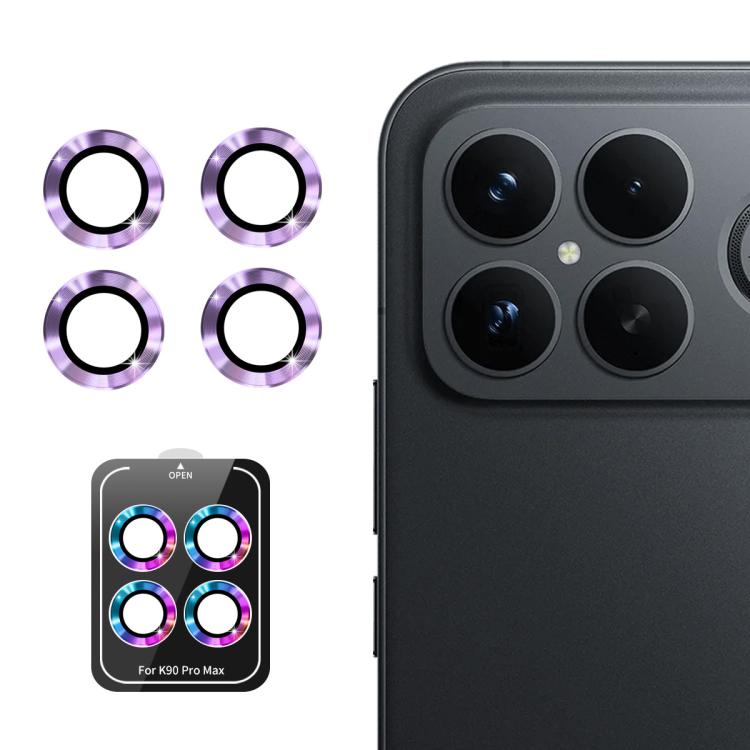 For Redmi K90 Pro Max ENKAY Hat-Prince 9H Rear Camera Lens Aluminium Alloy Tempered Glass Film