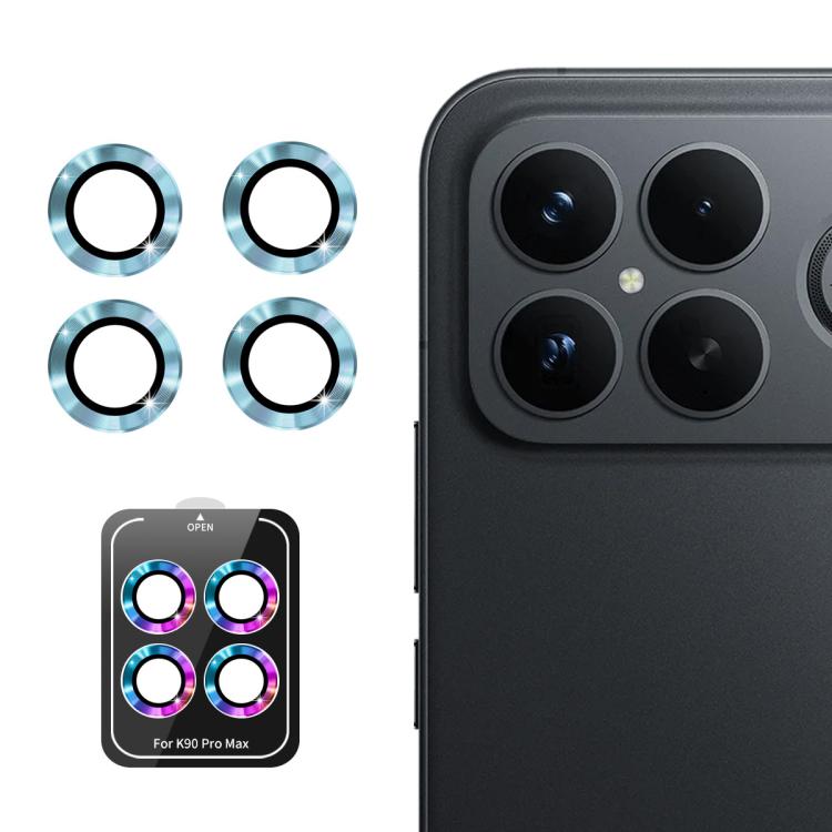For Redmi K90 Pro Max ENKAY Hat-Prince 9H Rear Camera Lens Aluminium Alloy Tempered Glass Film