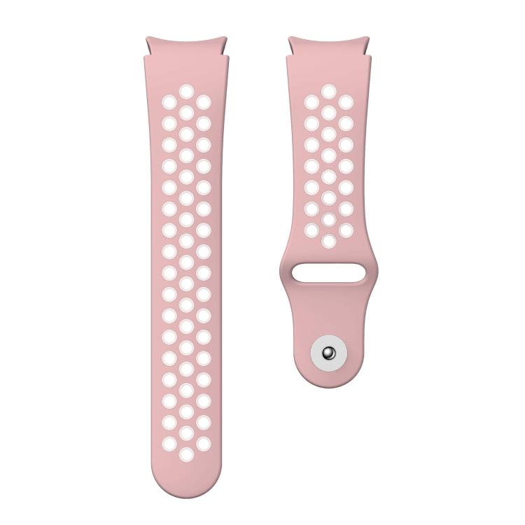 For Samsung Galaxy Watch FE / 7 / 6 / 5 / 4 Two Color Reverse Buckle Silicone Watch Band