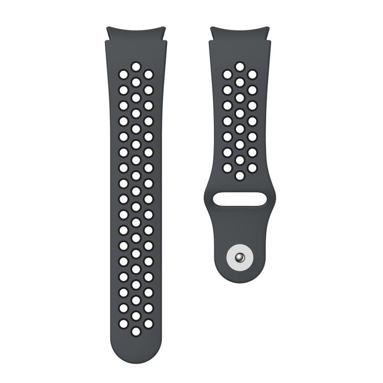 For Samsung Galaxy Watch FE / 7 / 6 / 5 / 4 Two Color Reverse Buckle Silicone Watch Band