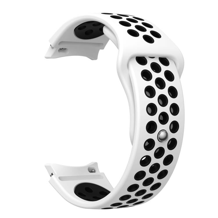 For Samsung Galaxy Watch FE / 7 / 6 / 5 / 4 Two Color Reverse Buckle Silicone Watch Band