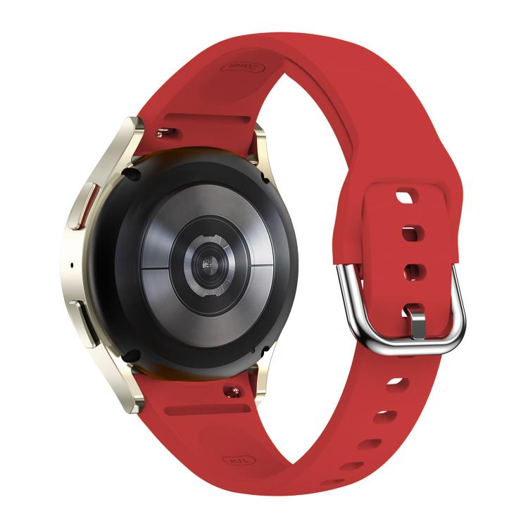 For Samsung Galaxy Watch FE / 7 / 6 / 5 / 4 Slim Silicone Watch Band