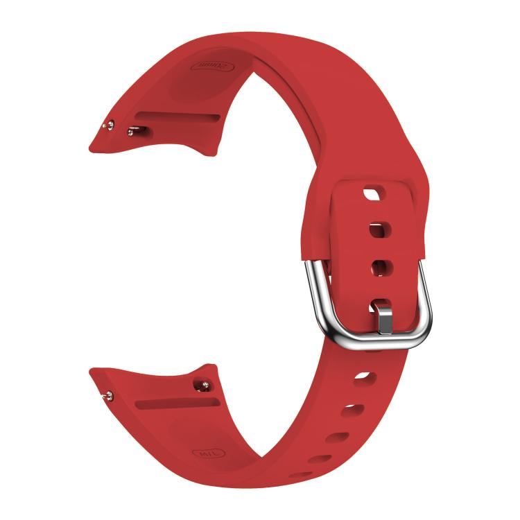 For Samsung Galaxy Watch FE / 7 / 6 / 5 / 4 Slim Silicone Watch Band