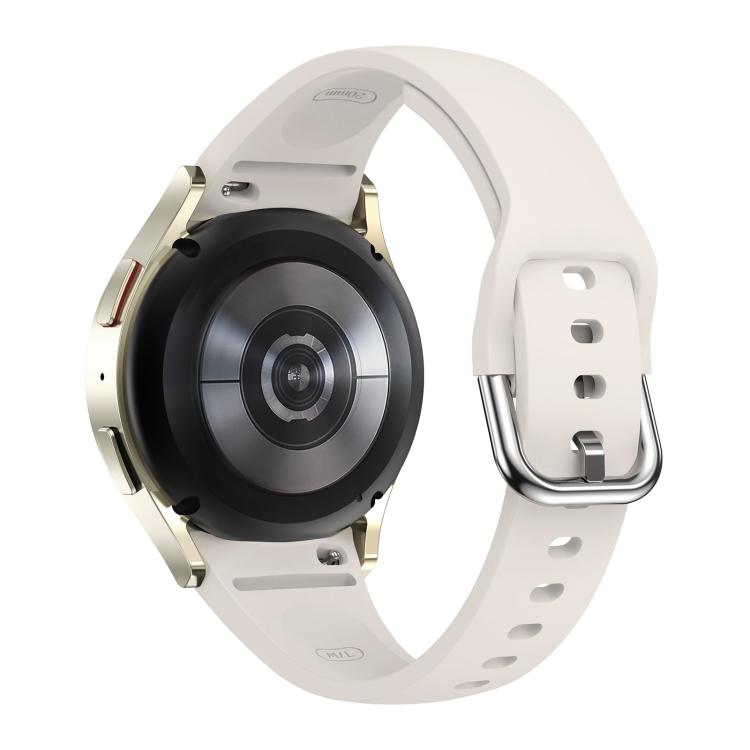For Samsung Galaxy Watch FE / 7 / 6 / 5 / 4 Slim Silicone Watch Band