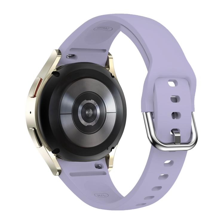 For Samsung Galaxy Watch FE / 7 / 6 / 5 / 4 Slim Silicone Watch Band