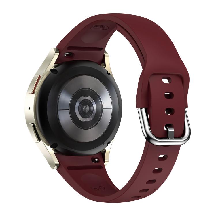 For Samsung Galaxy Watch FE / 7 / 6 / 5 / 4 Slim Silicone Watch Band