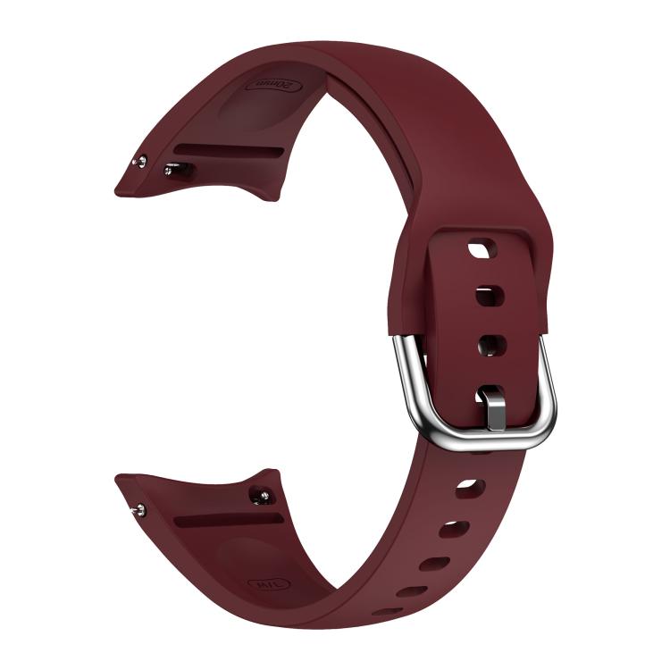 For Samsung Galaxy Watch FE / 7 / 6 / 5 / 4 Slim Silicone Watch Band